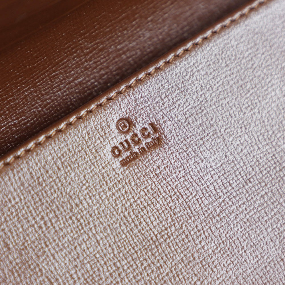 GG HORSEBIT 1955 WALLET WITH CHAIN