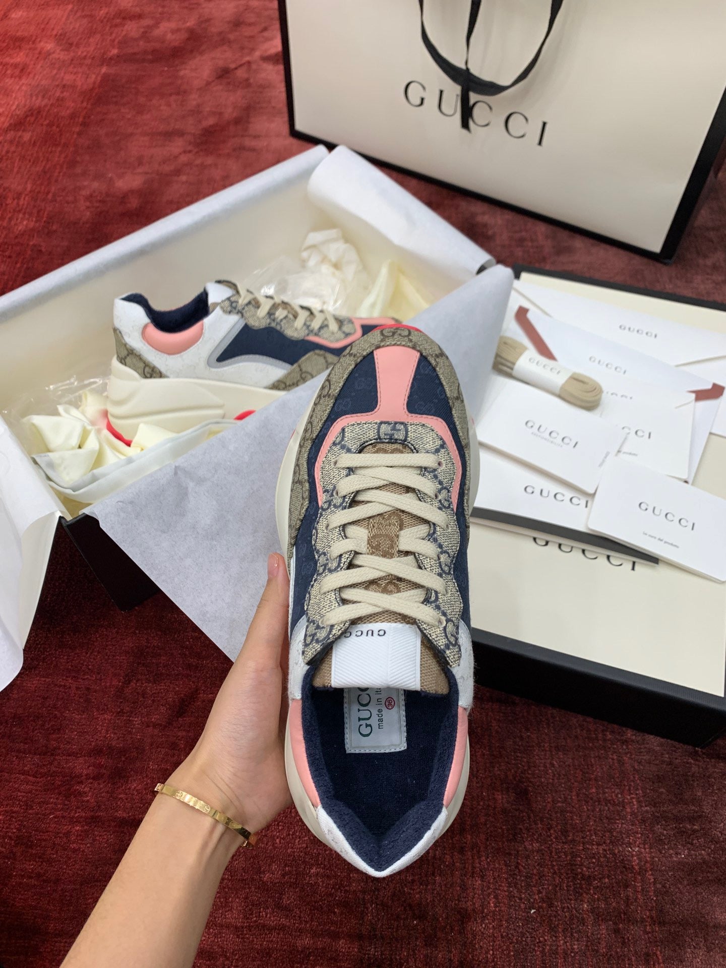GG RHYTON SNEAKERS