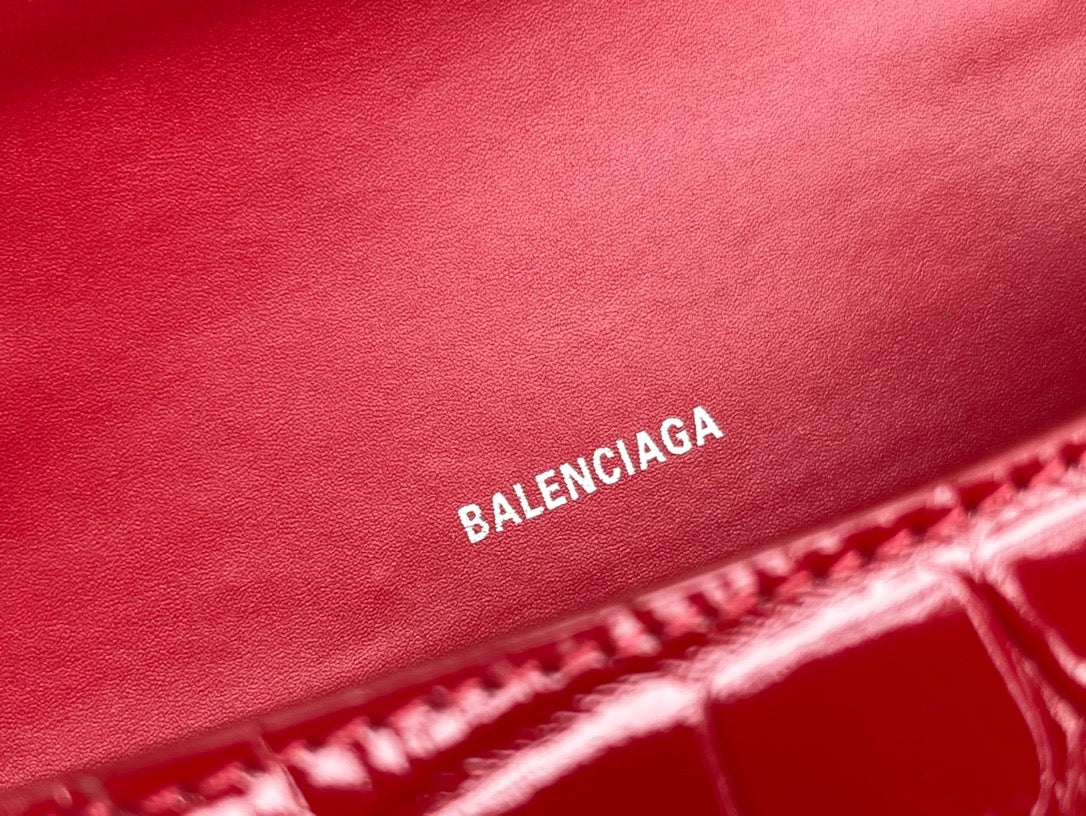 BAL HOURGLASS TOP HANDLE BAG
