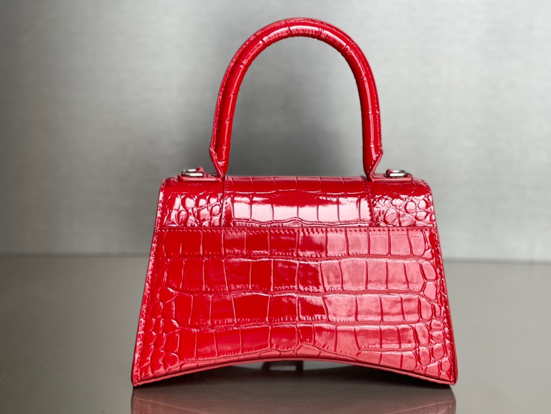 BAL HOURGLASS TOP HANDLE BAG