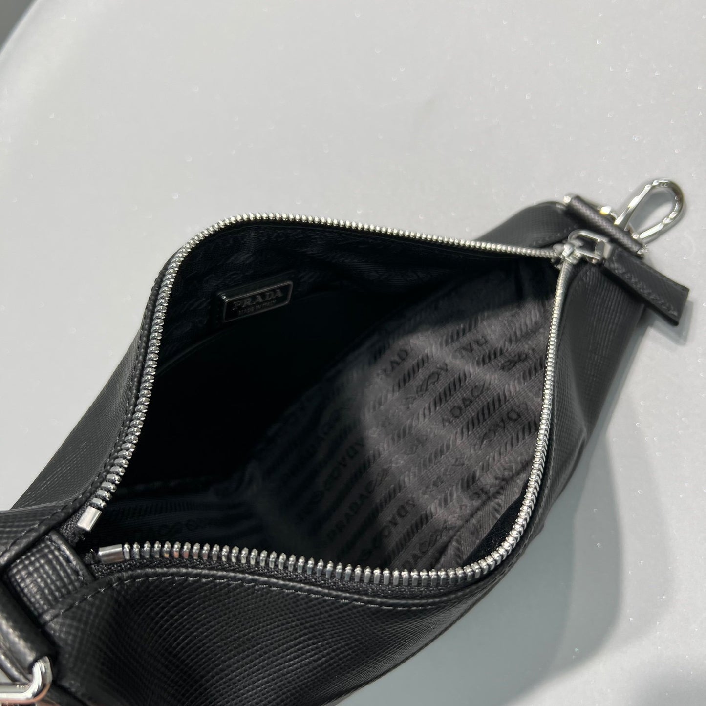PD SAFFIANO TRIANGLE BAG