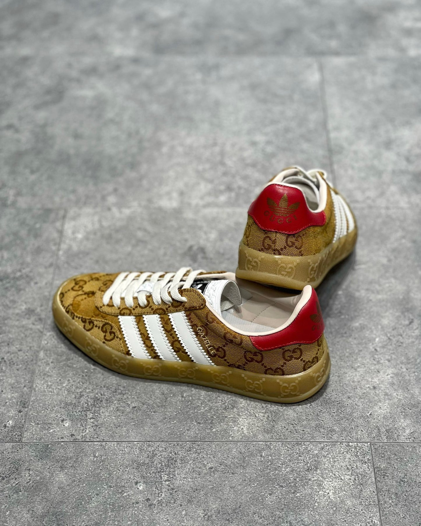 GG x ADID GAZELLE SNEAKER