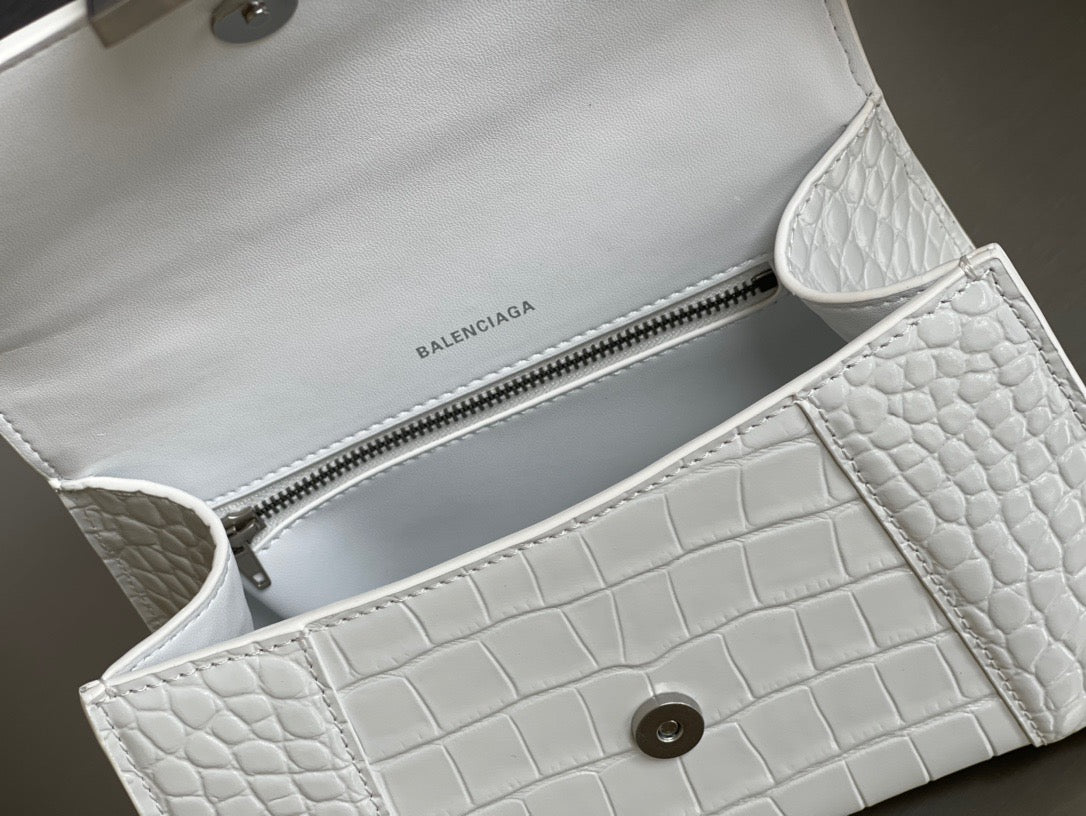 BAL HOURGLASS TOP HANDLE BAG