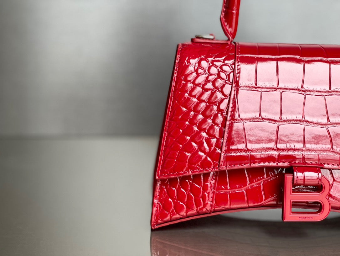 BAL HOURGLASS TOP HANDLE BAG