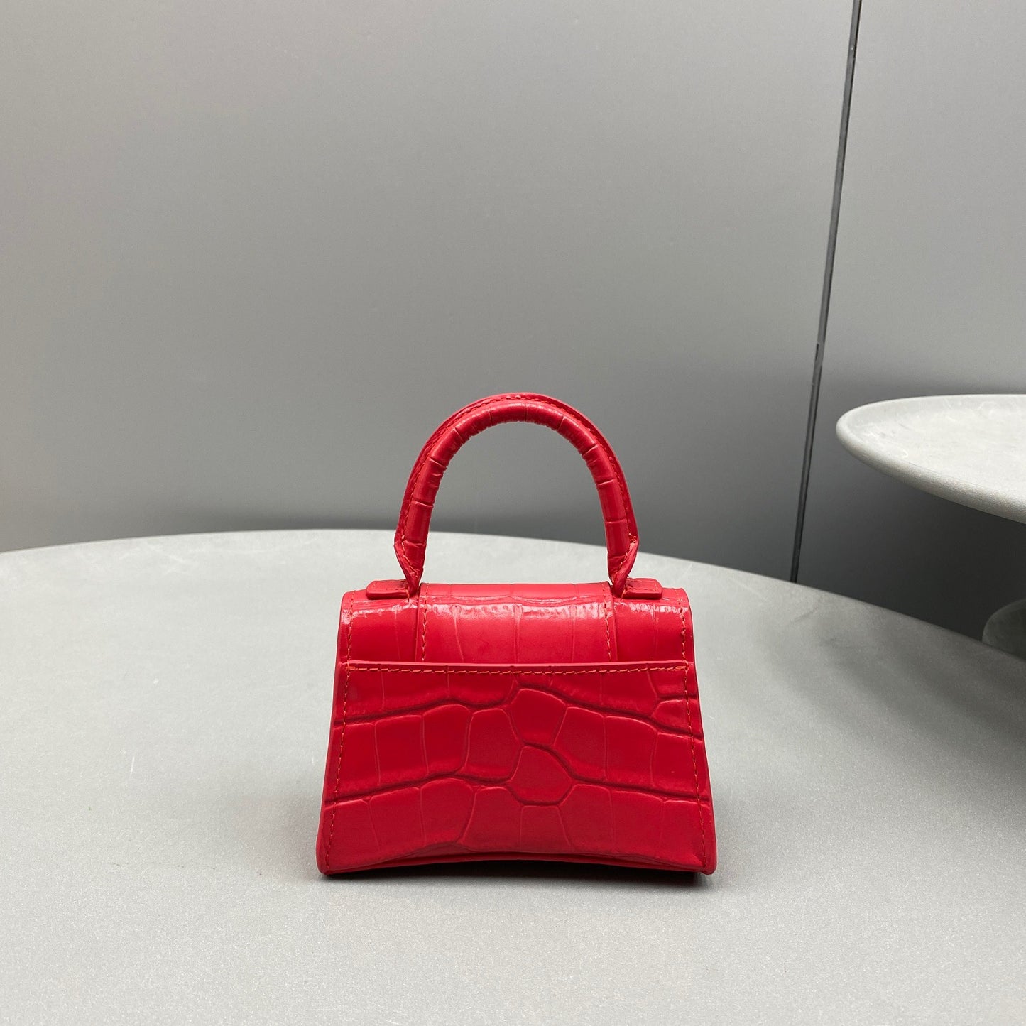 BAL HOURGLASS MINI TOTE BAG