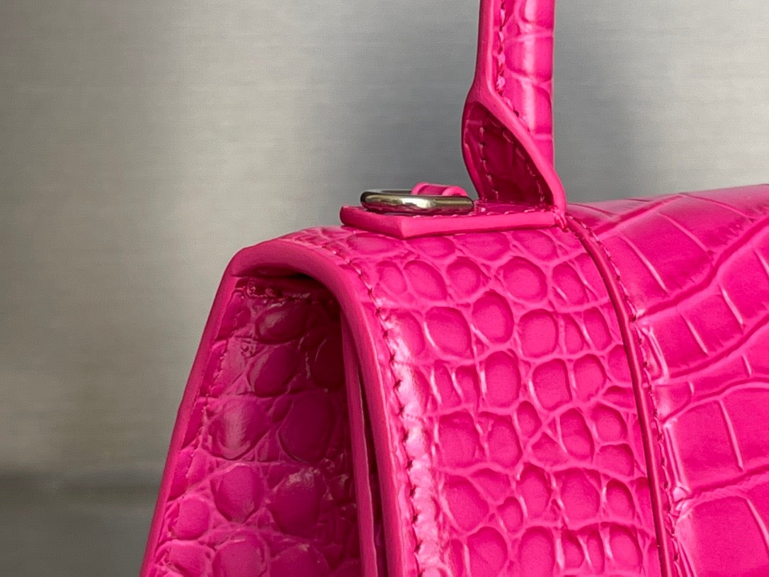 BAL HOURGLASS TOP HANDLE BAG