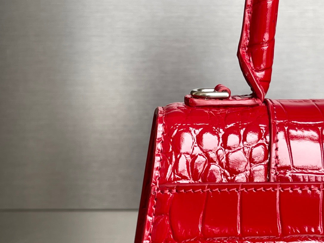 BAL HOURGLASS TOP HANDLE BAG