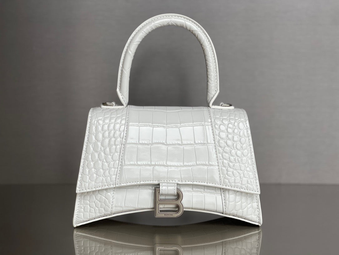 BAL HOURGLASS TOP HANDLE BAG