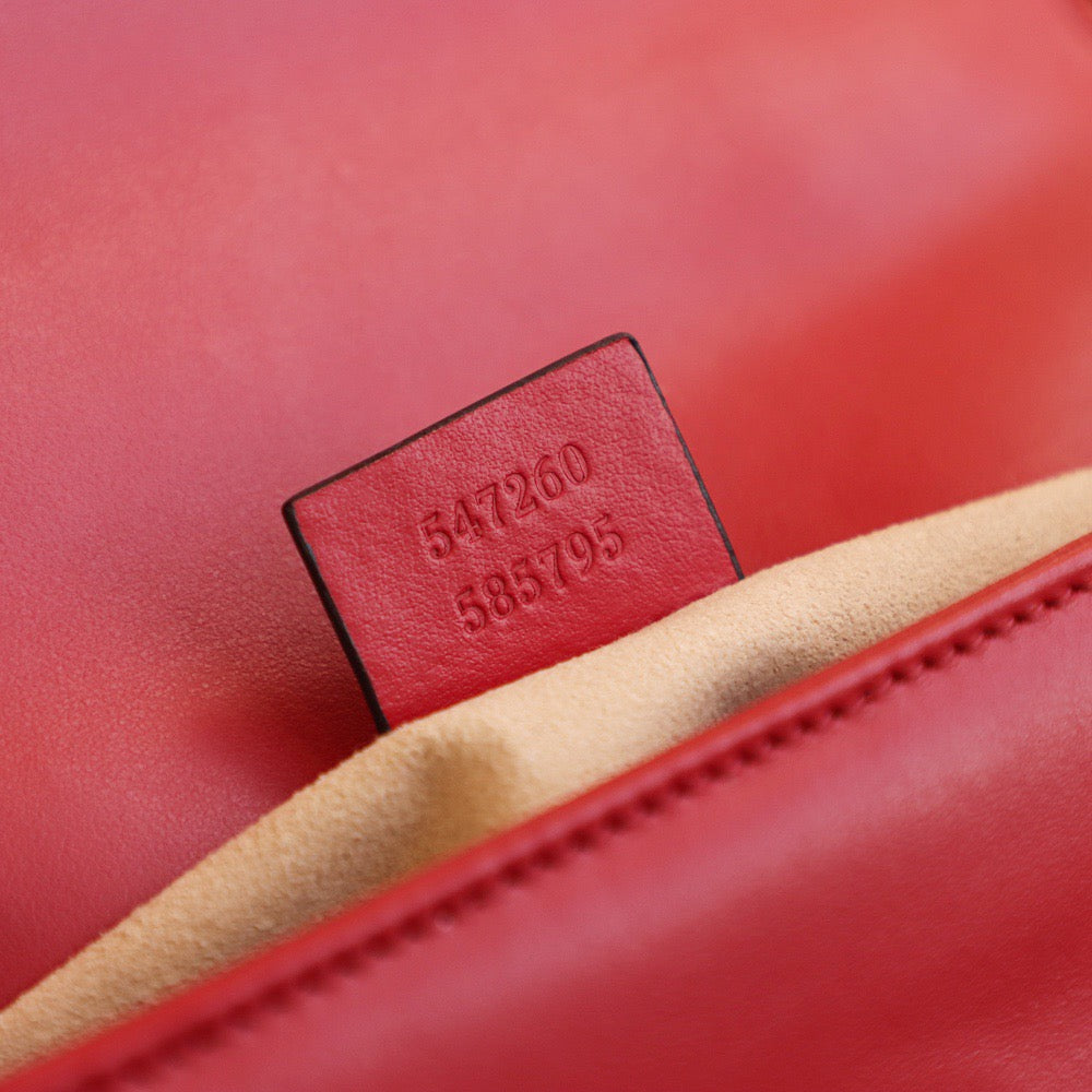 GG MARMONT MINI TOP HANDLE BAG