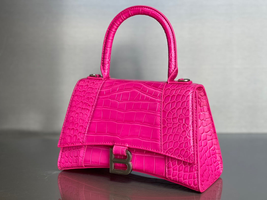 BAL HOURGLASS TOP HANDLE BAG