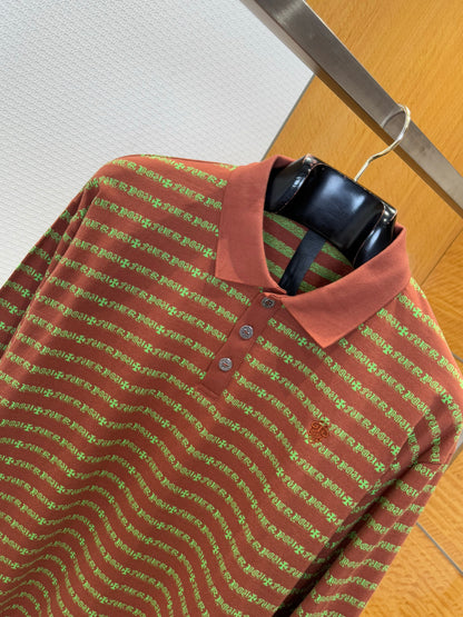 CHROME H POLO SHIRT