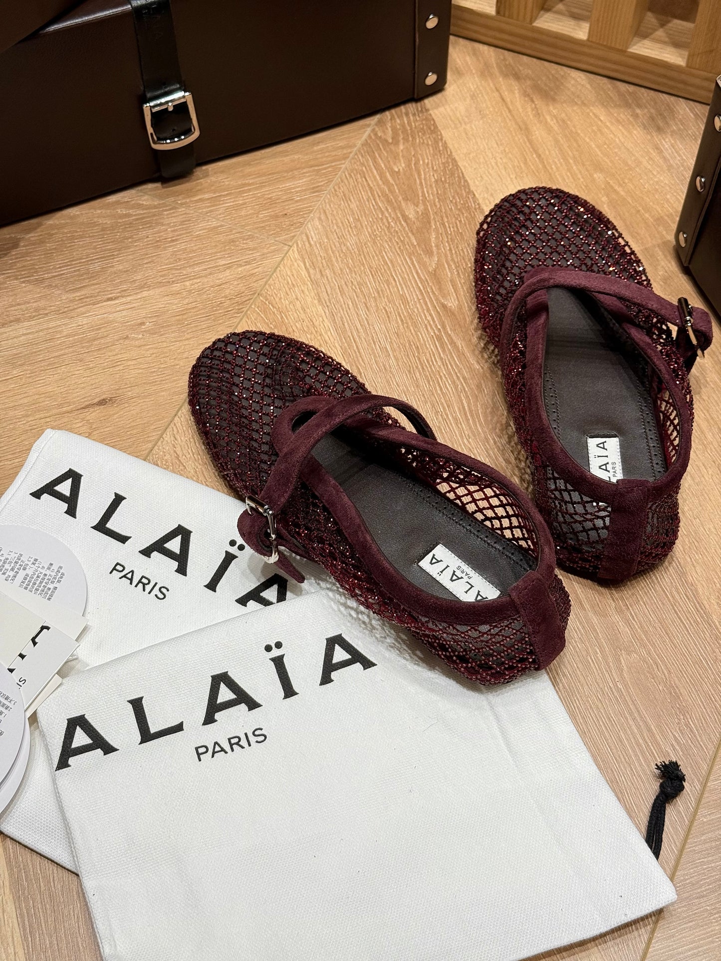 ALAIA BALLET FLATS