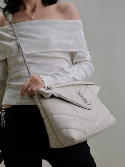 SL LOULOU MEDIUM PUFFER BAG