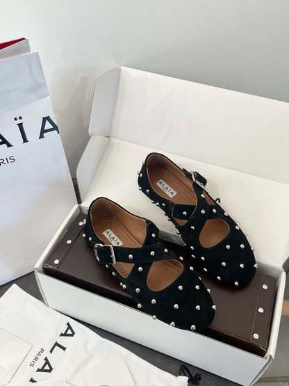 ALAIA BALLET FLATS