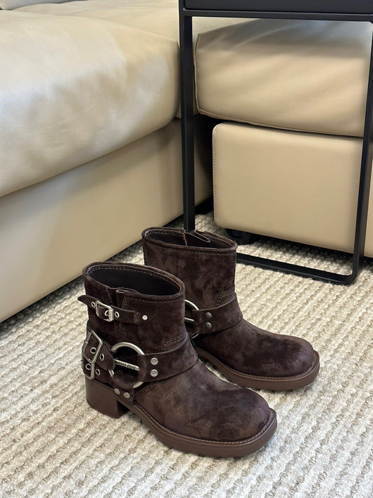 MIU M BOOTS