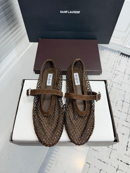 ALAIA BALLET FLATS
