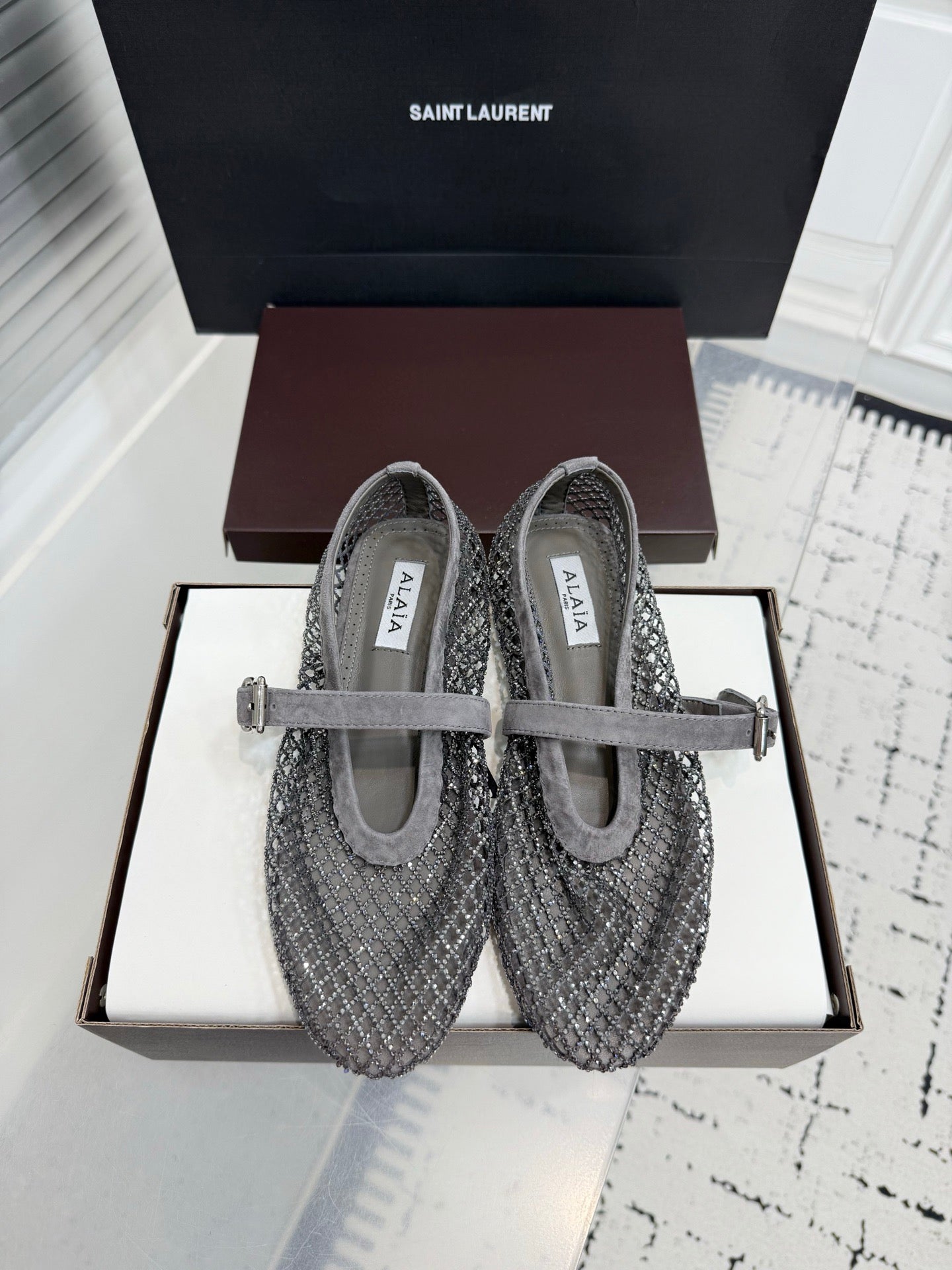 ALAIA BALLET FLATS