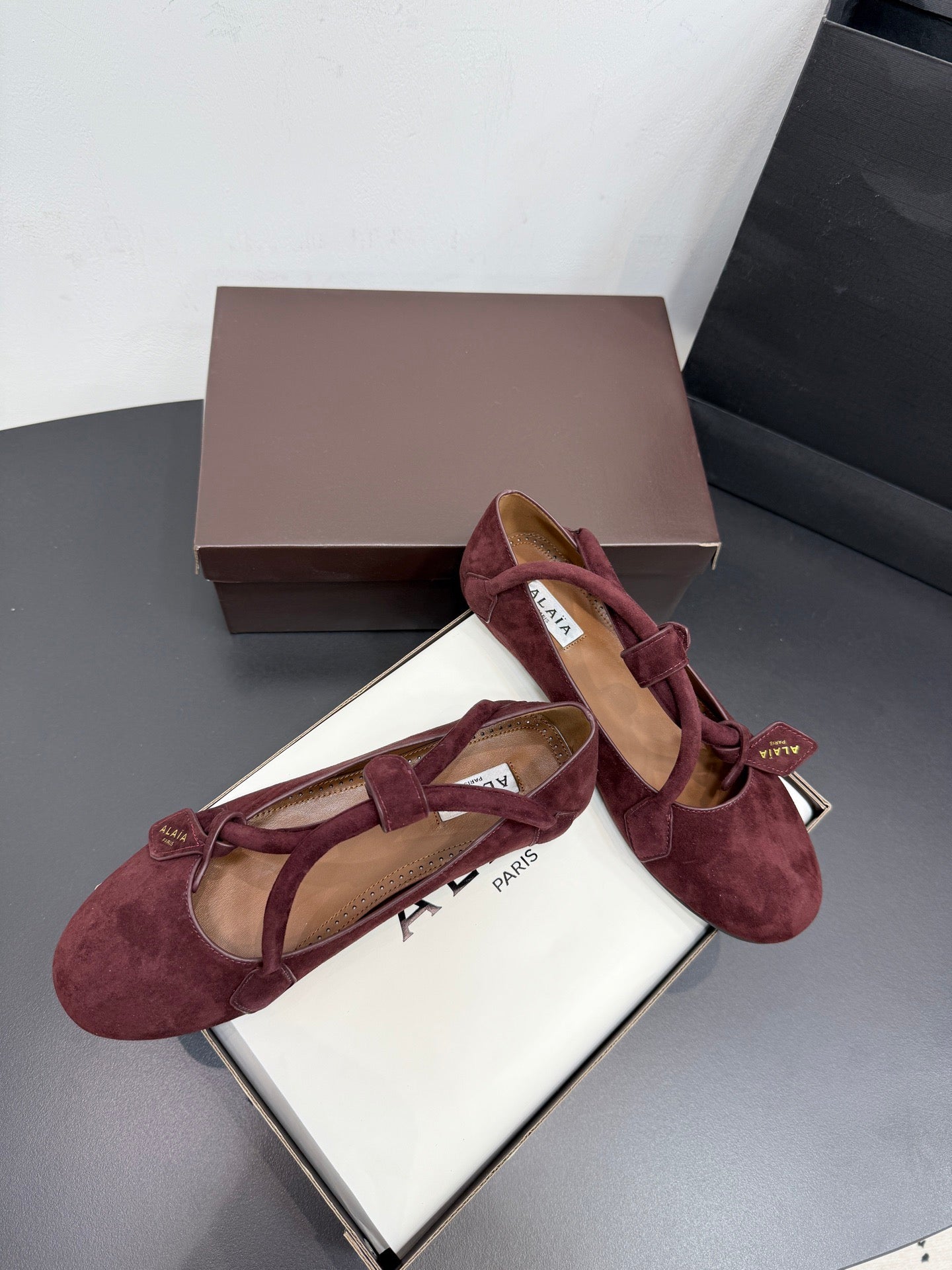 ALAIA BALLET FLATS