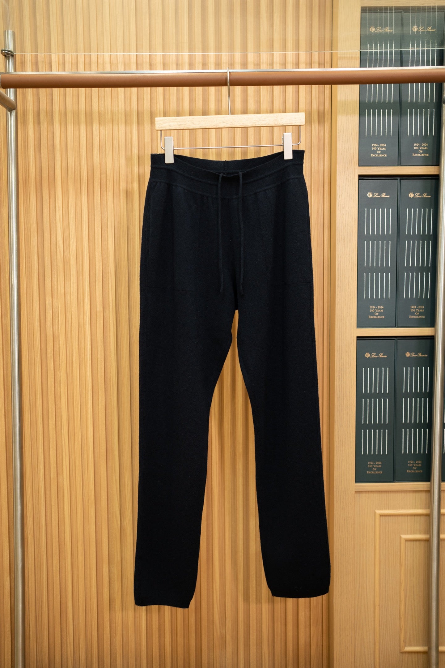 LORO P MERINO WOOL TROUSERS