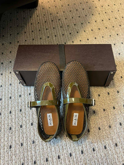 ALAIA BALLET FLATS