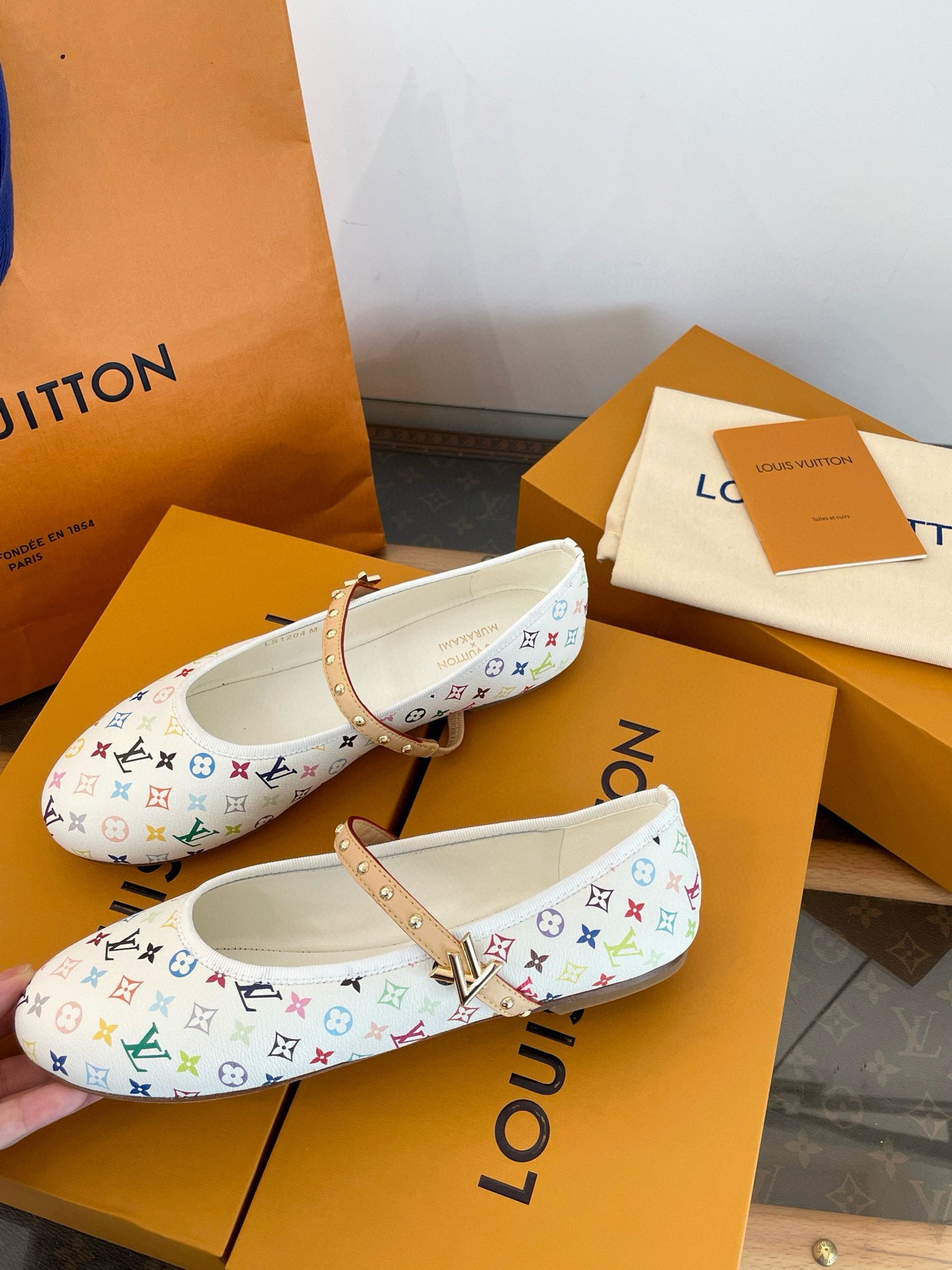 LOU ROMY BALLET FLATS