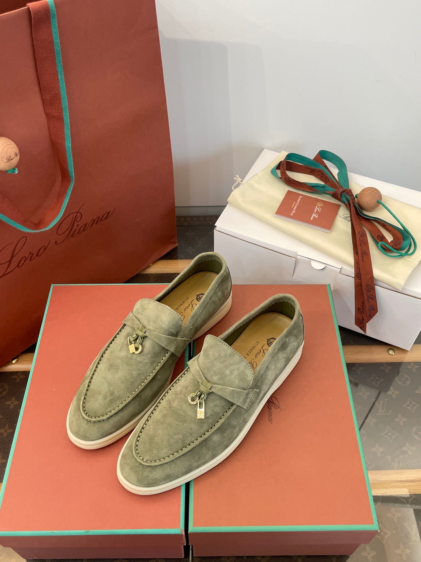 LORO P SUMMER CHARMS LOAFERS