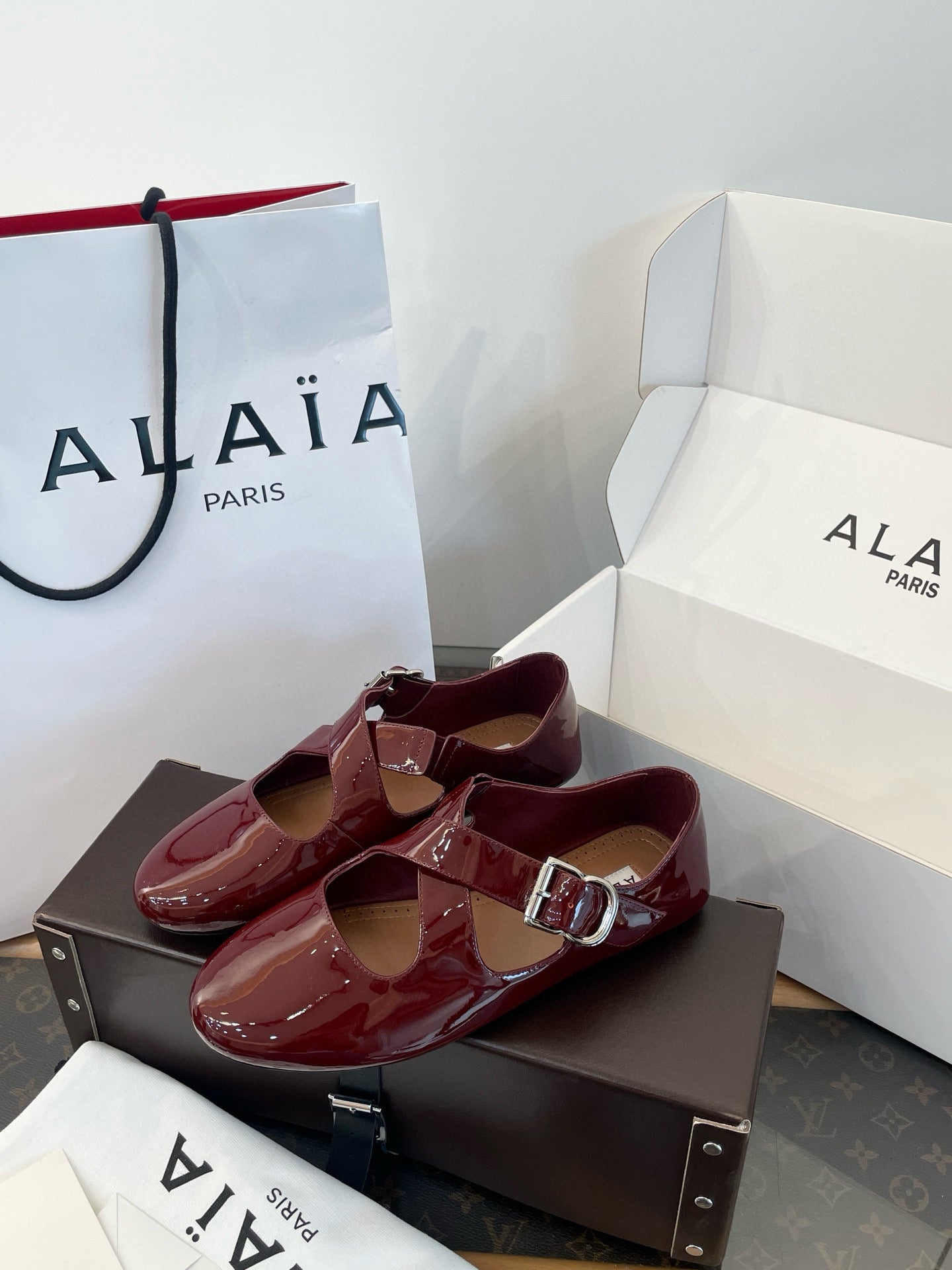 ALAIA BALLET FLATS