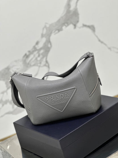 PD LEATHER BAG WITH SHOULDER STRAP