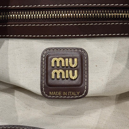 MIU M IVY LEATHER BAG