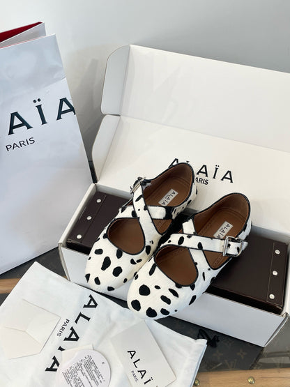 ALAIA BALLET FLATS
