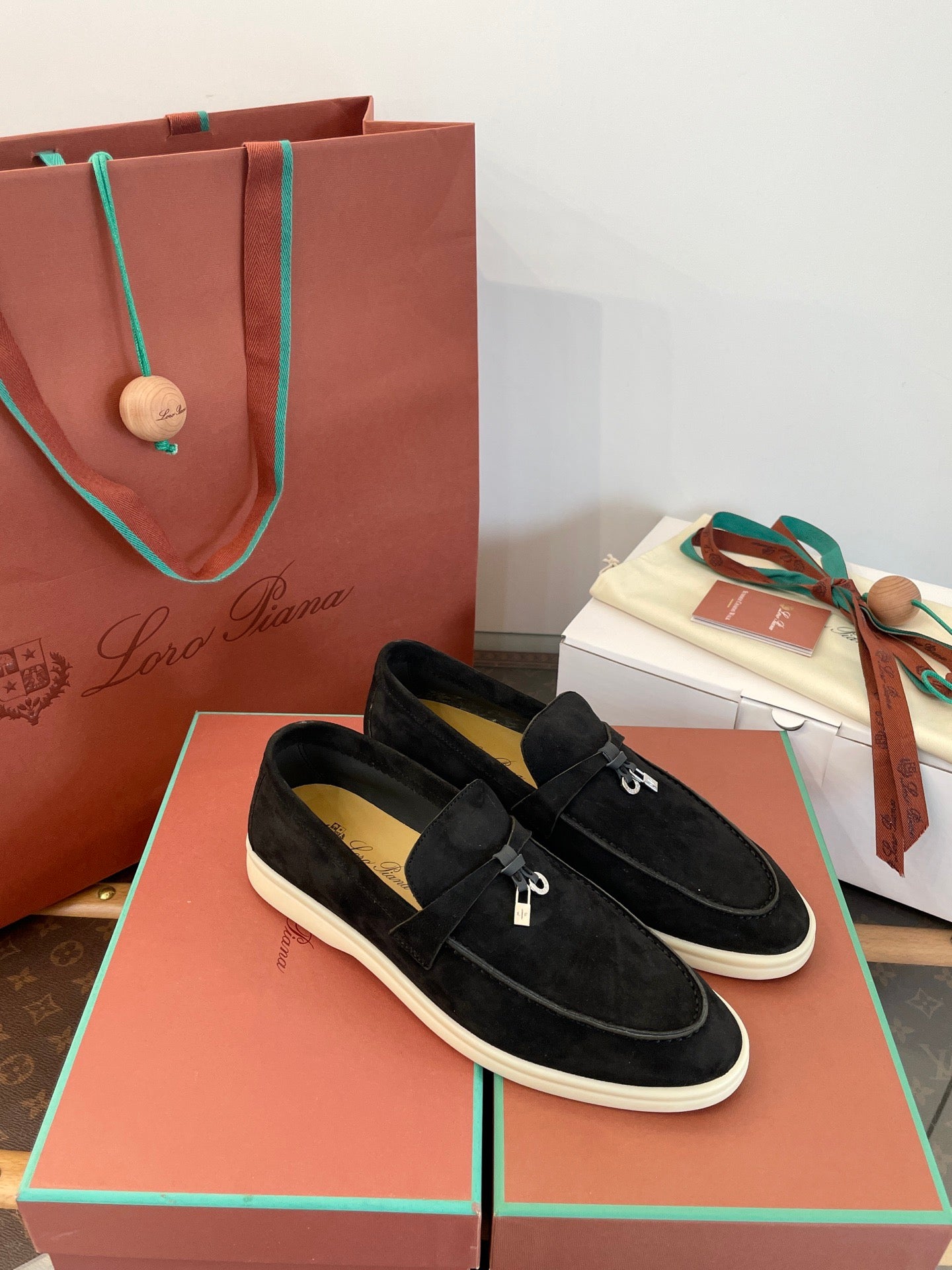 LORO P SUMMER CHARMS LOAFERS