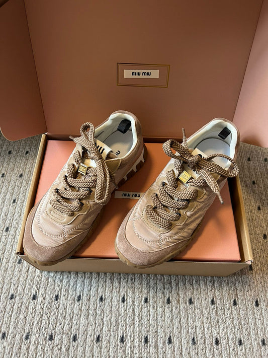 MIU M TYRE SNEAKERS