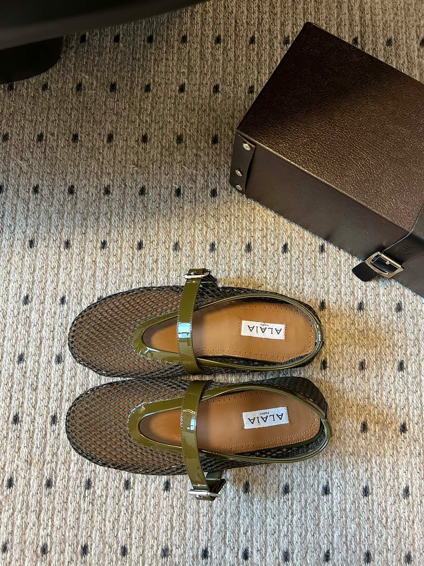 ALAIA BALLET FLATS