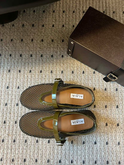 ALAIA BALLET FLATS
