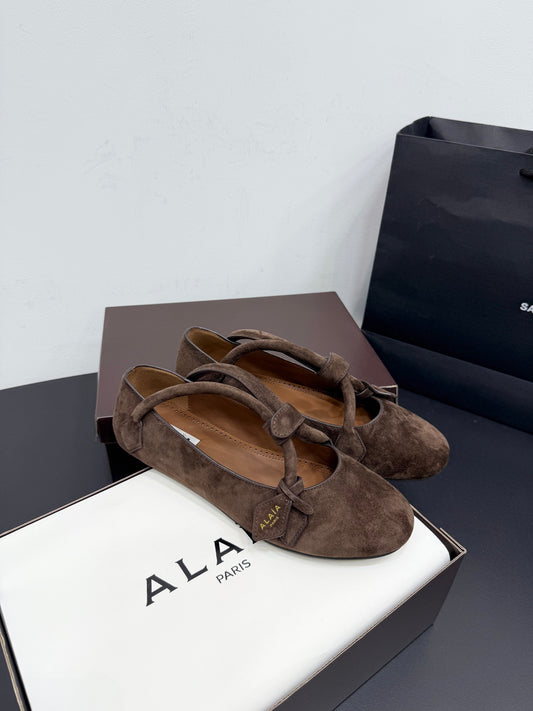 ALAIA BALLET FLATS