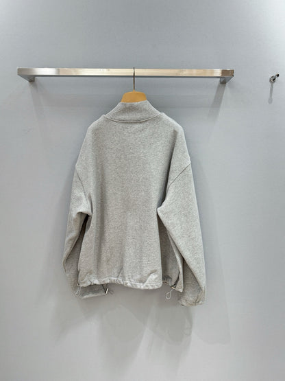 MIU M ZIP HOODIE