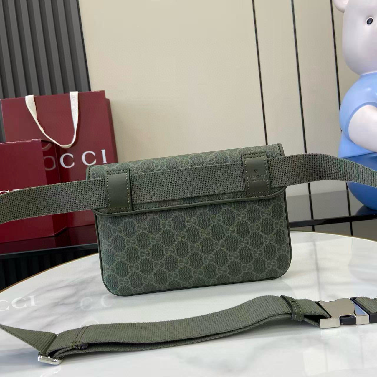 GG MONOGRAM SMALL BELT BAG