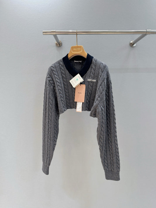 MIU M CROP JUMPER