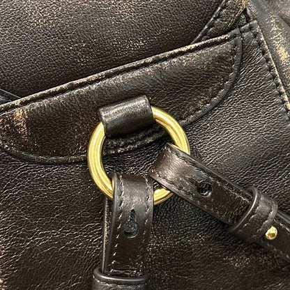 MIU M LEATHER BACKPACK