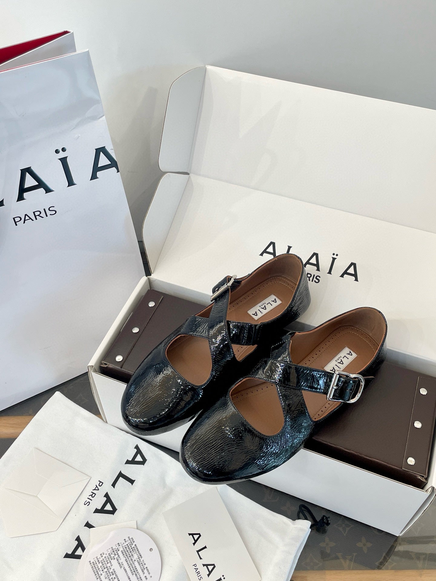 ALAIA BALLET FLATS