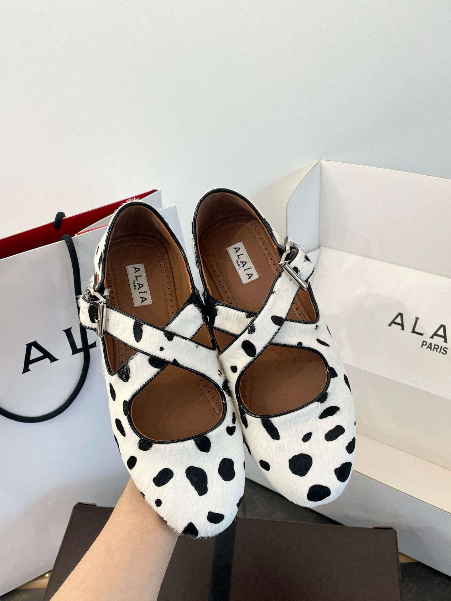 ALAIA BALLET FLATS
