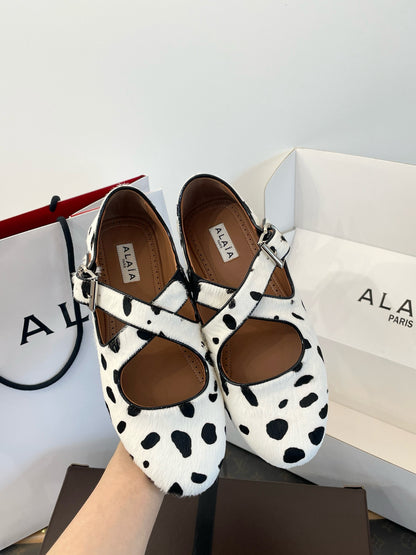 ALAIA BALLET FLATS