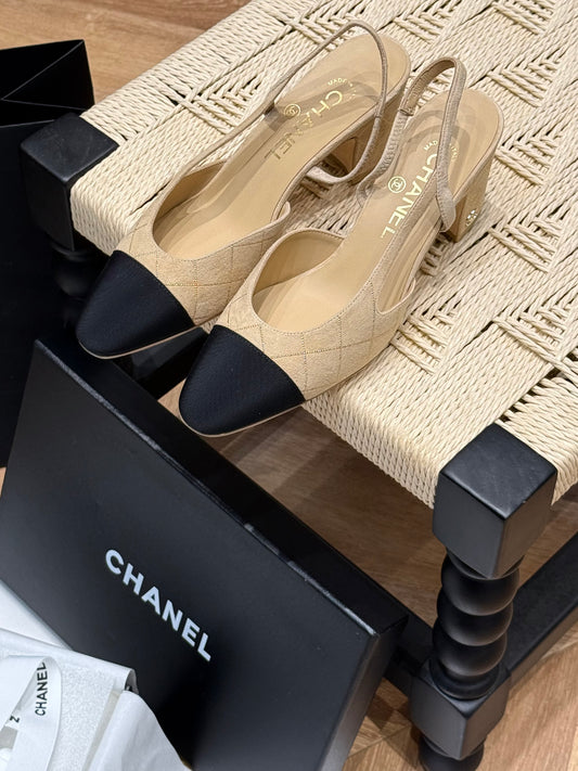CC SLINGBACK PUMPS