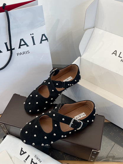 ALAIA BALLET FLATS