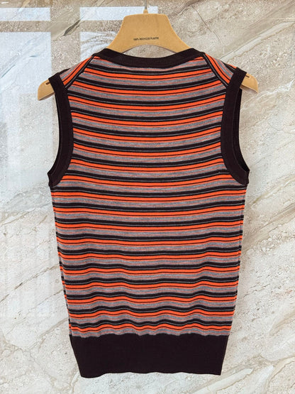MIU M KNITTED VEST