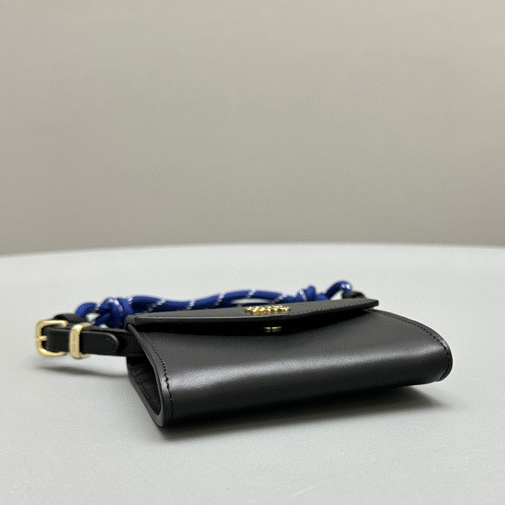 MIU M SHOULDER STRAP WALLET