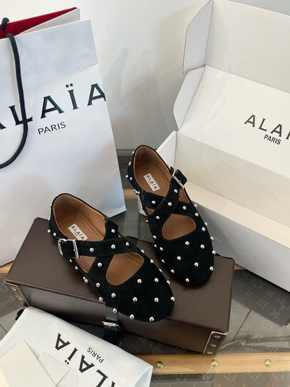 ALAIA BALLET FLATS