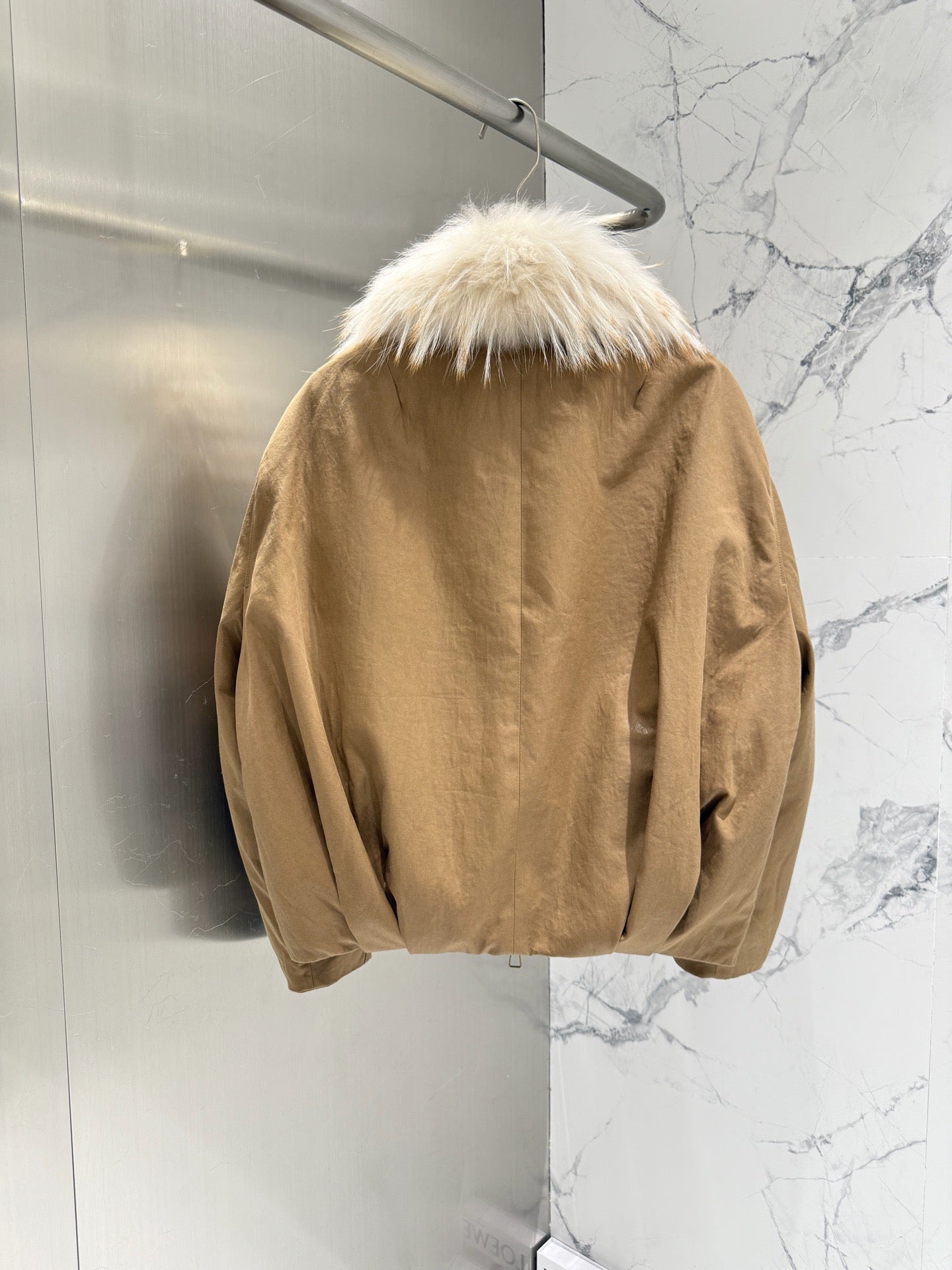 BRUNELLO C FOX FUR PARKA