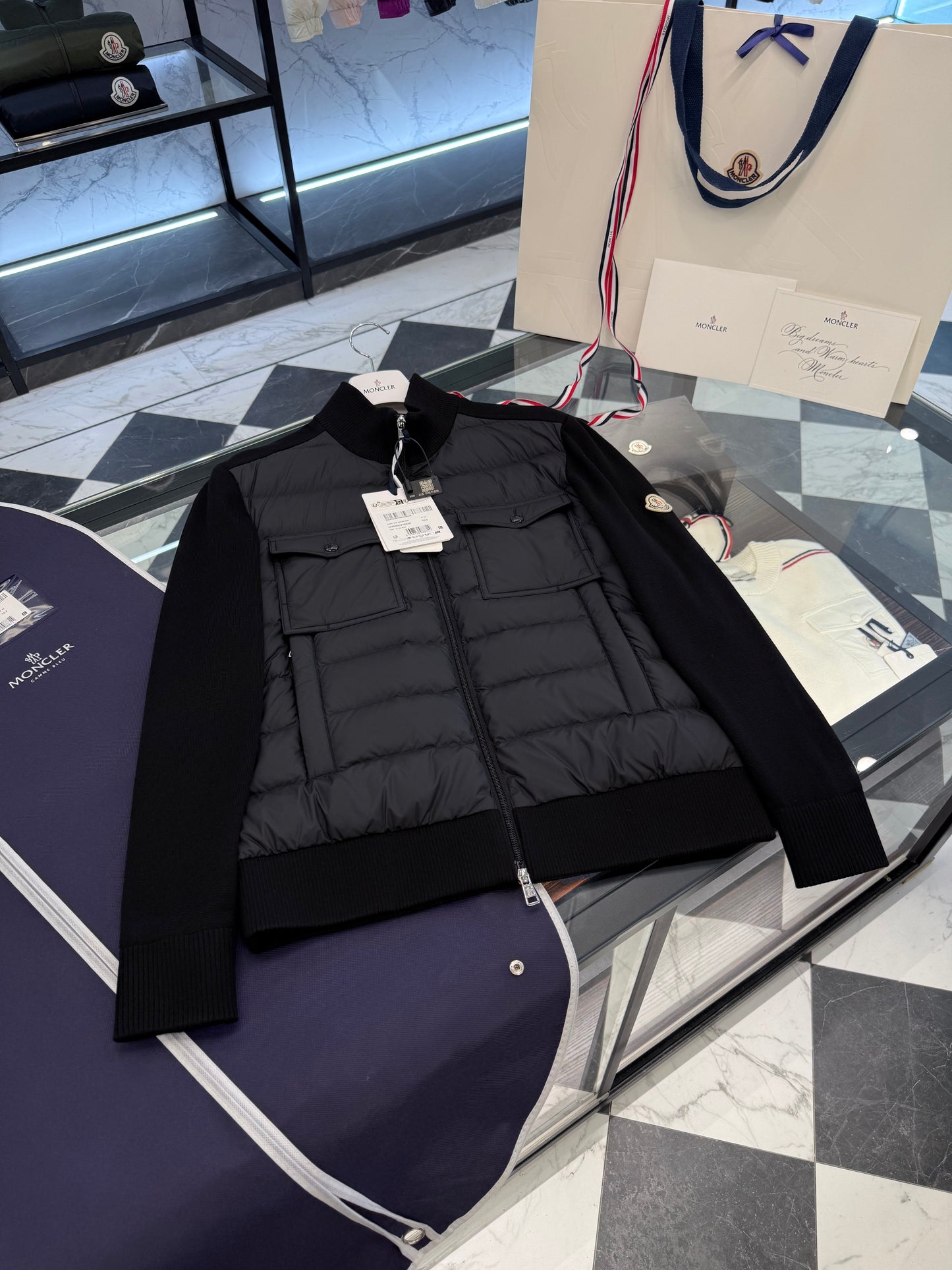 MONC CARDIGAN TRICOT