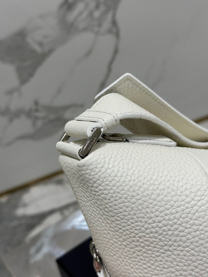 PD LEATHER BAG WITH SHOULDER STRAP